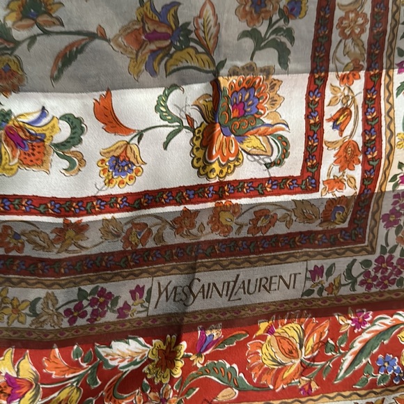 YSL Silk Scarf Wrap - Picture 4 of 7